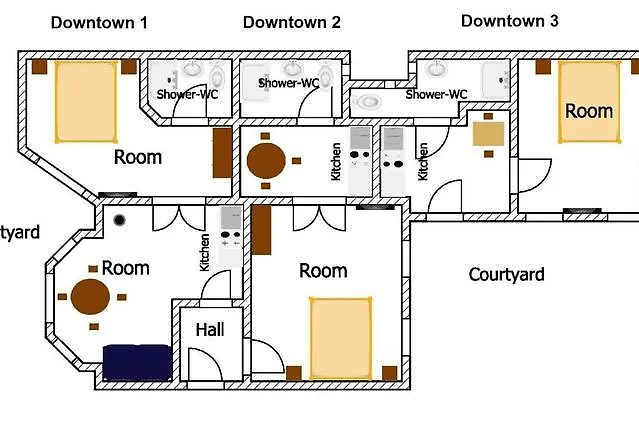 Vaci Street Downtown Apartments 부다페스트